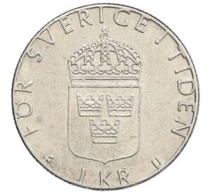 1 крона 1983 года Швеция — Фото №2
