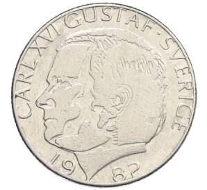 1 крона 1982 года Швеция — Фото №1