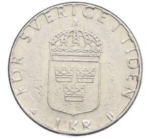 1 крона 1978 года Швеция — Фото №2