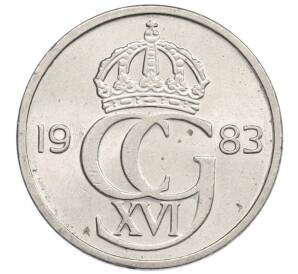 50 эре 1983 года Швеция — Фото №1