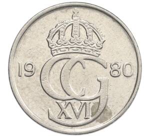 50 эре 1980 года Швеция — Фото №1