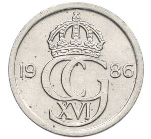 10 эре 1986 года Швеция — Фото №1