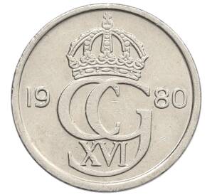 10 эре 1980 года Швеция — Фото №1
