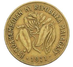 10 франков 1971 года Мадагаскар