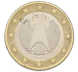 1 евро 2002 года A Германия