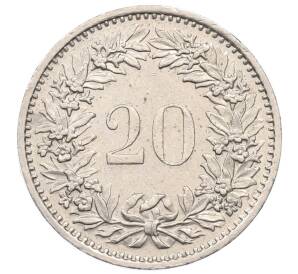 20 раппенов 1981 года Швейцария — Фото №2