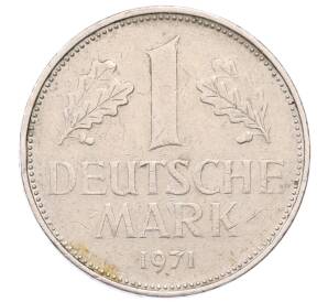1 марка 1971 года D Западная Германия (ФРГ) — Фото №1
