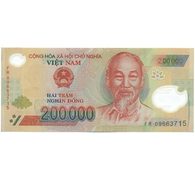Банкнота 200000 донг 2009 года Вьетнам (Артикул: K12-49967) — Фото №1