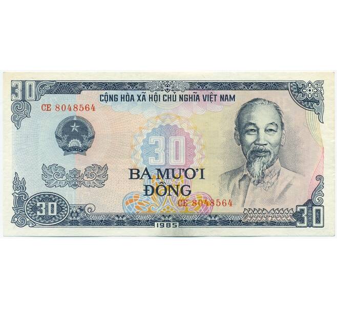 Банкнота 30 донг 1985 года Вьетнам (Артикул: K12-49969) — Фото №1