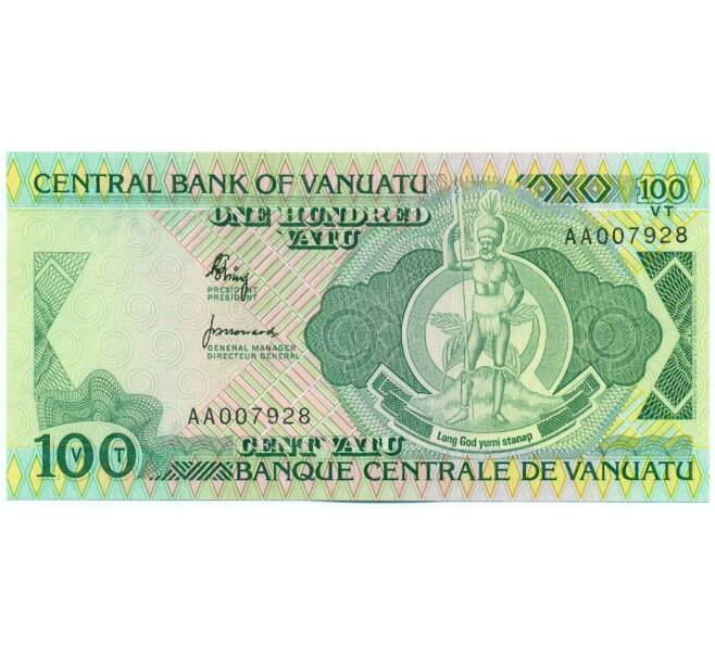 Банкнота 100 вату 1982 года Вануату (Артикул: K12-49988) — Фото №1