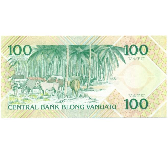Банкнота 100 вату 1982 года Вануату (Артикул: K12-49988) — Фото №2