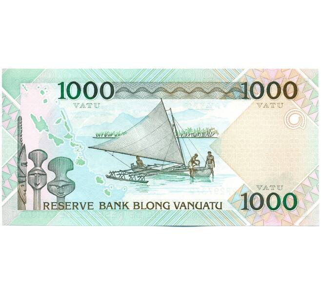 Банкнота 1000 вату 2006 года Вануату (Артикул: K12-49994) — Фото №2