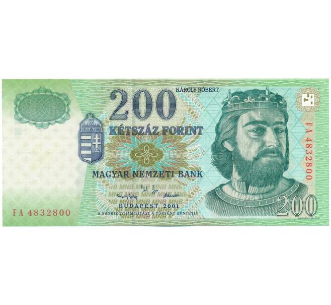 Банкнота 200 форинтов 2001 года Венгрия (Артикул: K12-50021) — Фото №1