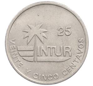25 сентаво 1989 года Куба — Фото №2