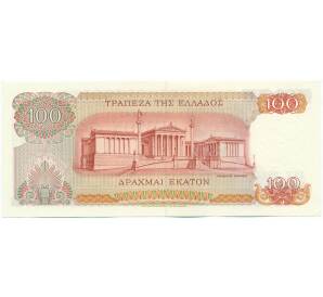 100 драхм 1967 года Греция — Фото №2