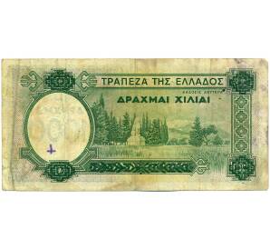 1000 драхм 1939 года Греция — Фото №2