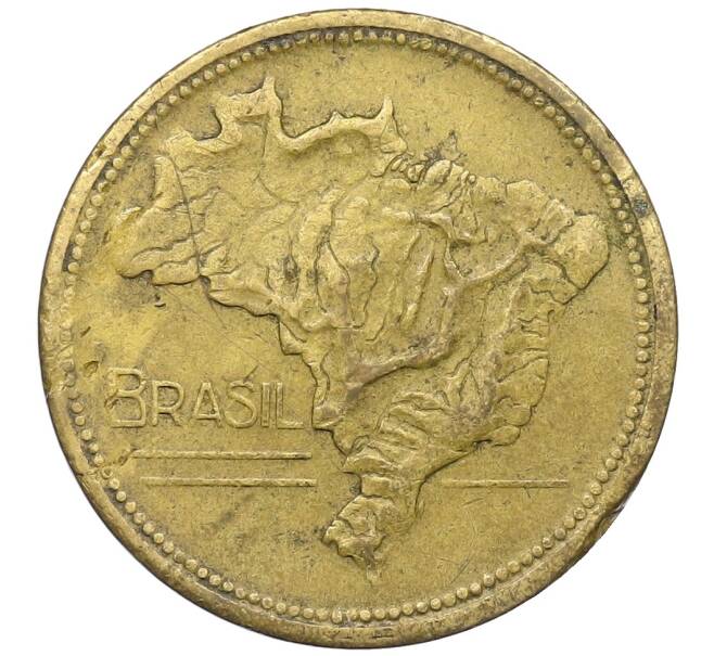 Монета 2 крузейро 1952 года Бразилия (Артикул: K12-50502) — Фото №2