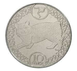 10 пенсов 2017 года Остров Мэн — Фото №1