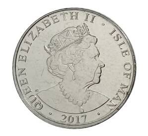 5 пенсов 2017 года Остров Мэн — Фото №2