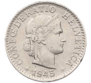 20 раппенов 1945 года Швейцария — Фото №1