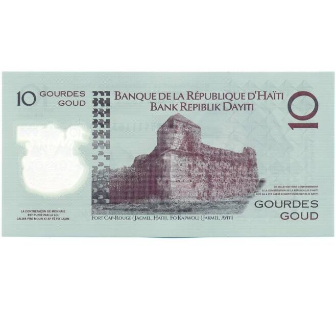 Банкнота 10 гурдов 2013 года Гаити «Двухсотлетие независимости Гаити» (Артикул: K12-50760) — Фото №2