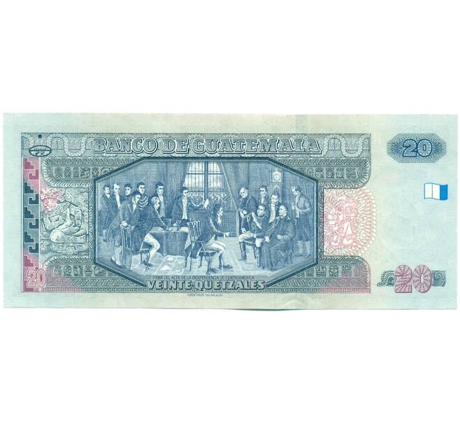 Банкнота 20 кетцалей 2008 года Гватемала (Артикул: K12-50791) — Фото №2