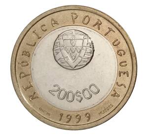 200 эскудо 1999 года Португалия — ЮНИСЕФ — Фото №2