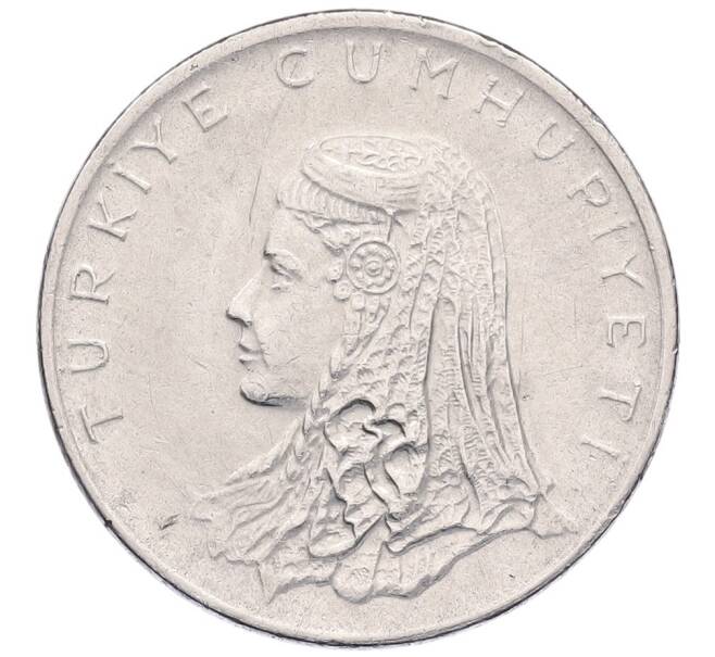 Монета 50 курушей 1975 года Турция (Артикул: K12-51110) — Фото №2