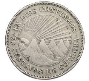 50 сентаво 1946 года Никарагуа — Фото №2