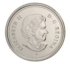 25 центов 2005 года Канада — 100 лет провинции Саскачеван — Фото №2