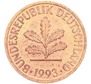 2 пфеннига 1993 года G Германия — Фото №1