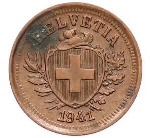 1 раппен 1941 года Швейцария — Фото №1