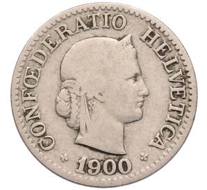 10 раппенов 1900 года Швейцария — Фото №1