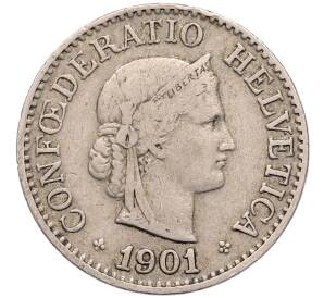 10 раппенов 1901 года Швейцария — Фото №1