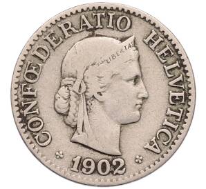 10 раппенов 1902 года Швейцария — Фото №1