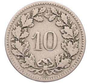 10 раппенов 1902 года Швейцария — Фото №2