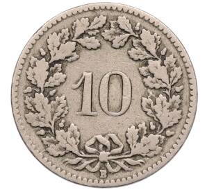 10 раппенов 1903 года Швейцария — Фото №2