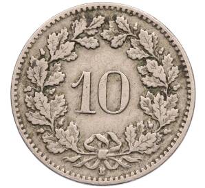 10 раппенов 1911 года Швейцария — Фото №2