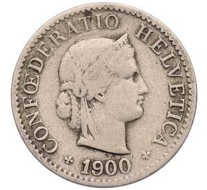 5 раппенов 1900 года Швейцария — Фото №1