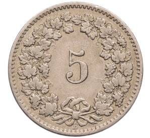 5 раппенов 1913 года Швейцария — Фото №2