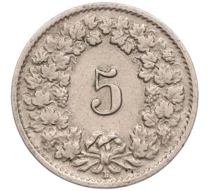 5 раппенов 1920 года Швейцария — Фото №2