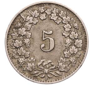 5 раппенов 1929 года Швейцария