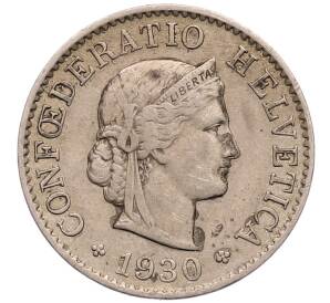 5 раппенов 1930 года Швейцария — Фото №1