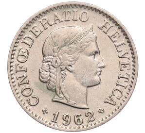 10 раппенов 1962 года Швейцария — Фото №1