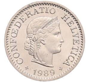 10 раппенов 1989 года Швейцария — Фото №1