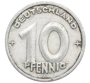 10 пфеннигов 1948 года A Восточная Германия (ГДР) — Фото №2