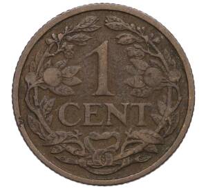 1 цент 1916 года Нидерланды — Фото №2