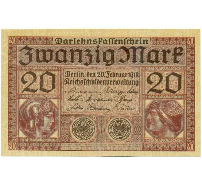 Банкнота 20 марок 1918 года Германия (Артикул: K12-51997) — Фото №1