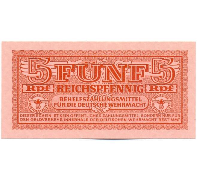 Банкнота 5 рейхспфеннигов 1942 года Германия (Сертификат для военной торговли) (Артикул: K12-52016) — Фото №1
