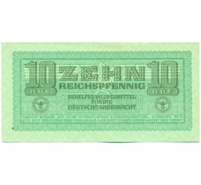 Банкнота 10 рейхспфеннигов 1942 года Германия (Сертификат для военной торговли) (Артикул: K12-52017) — Фото №1